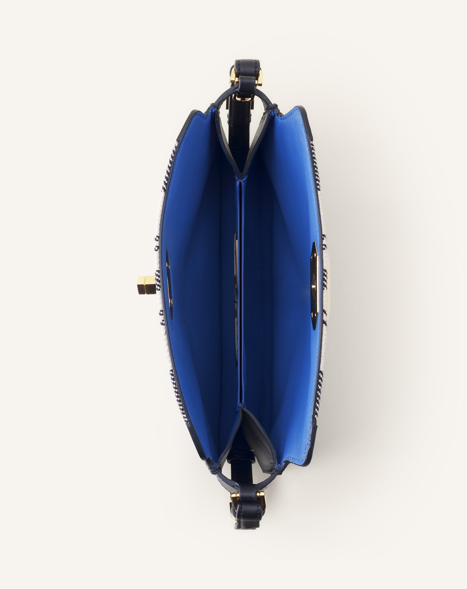 COMPAGNON 20 BAG IN STRIPED CANVAS