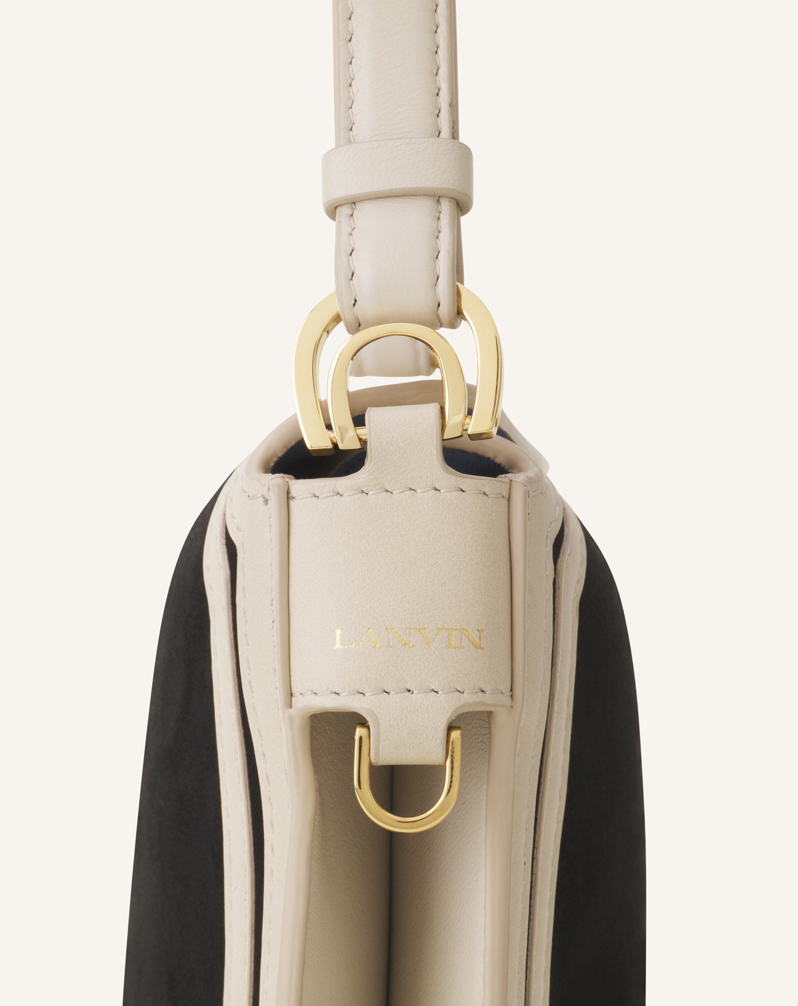 WHITE COMPAGNON 20 LEATHER BAG