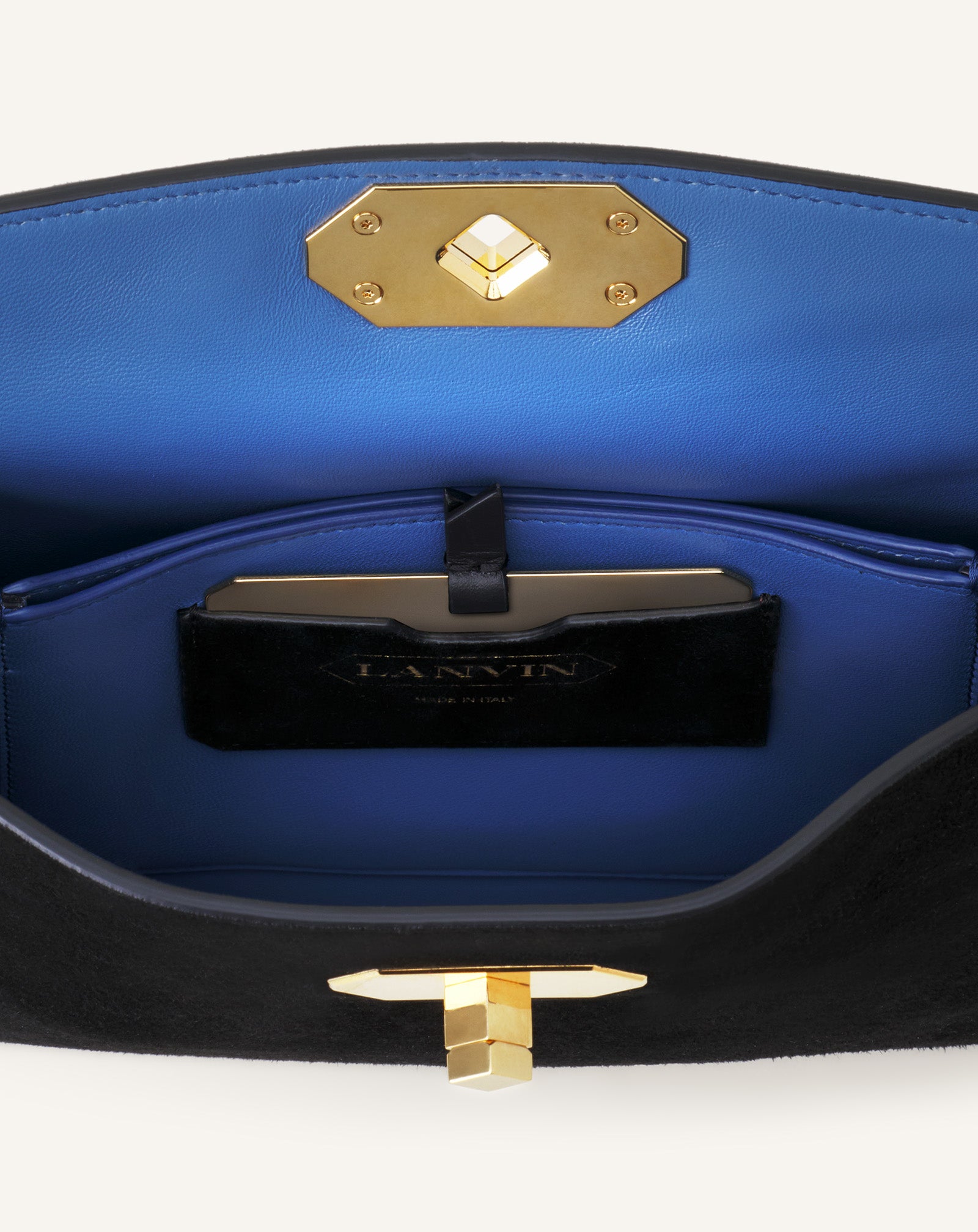 COMPAGNON SMALL ASYMMETRICAL BAG IN PYTHON FINISHING