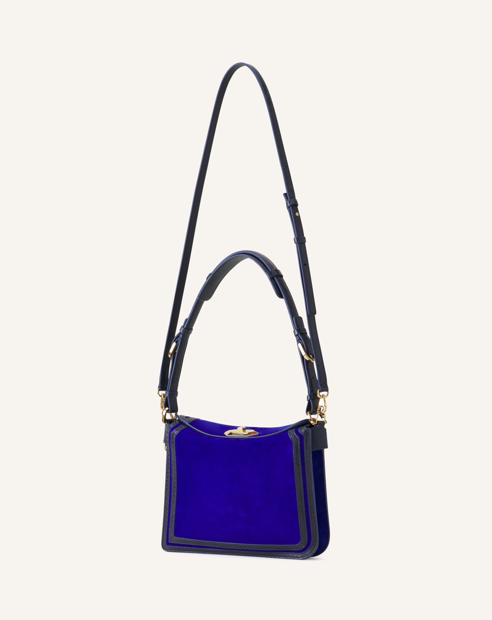 BLUE COMPAGNON 20 BAG IN PYTHON FINISHING