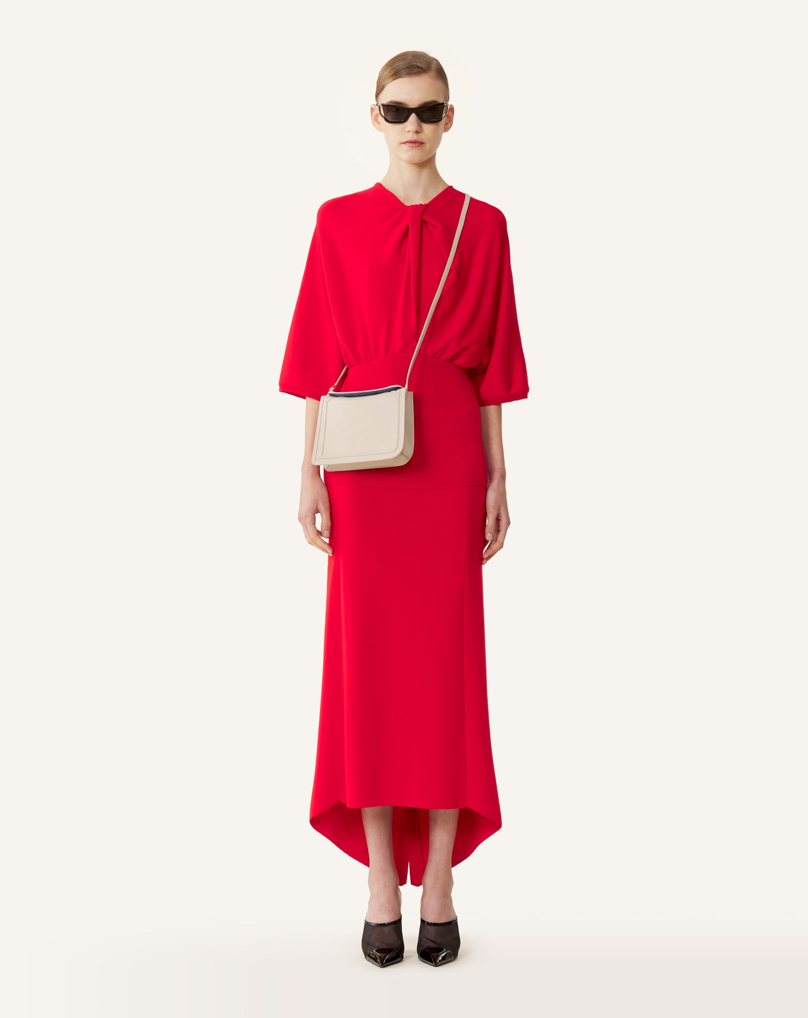 WHITE COMPAGNON 16 LEATHER BAG