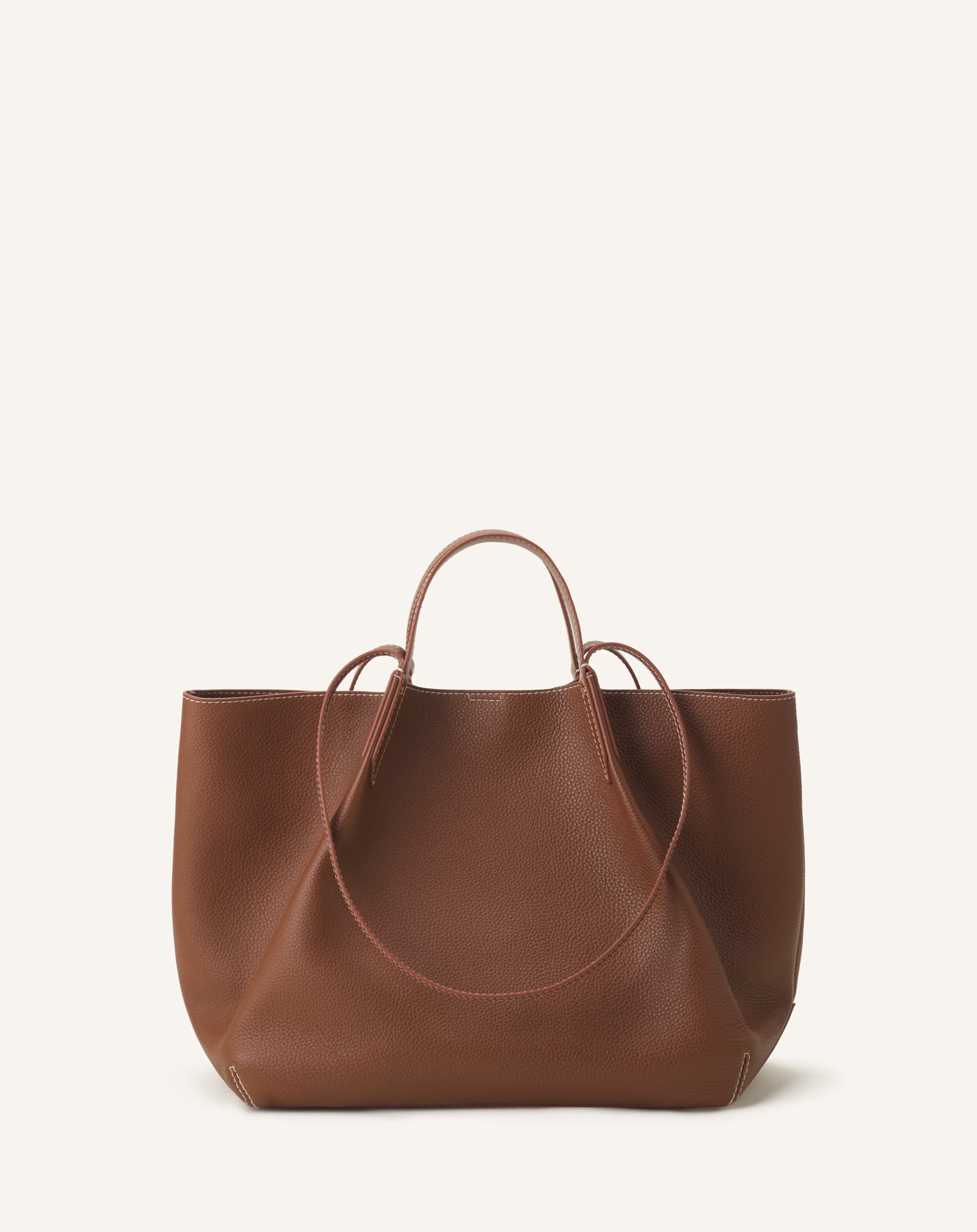 BROWN CATCH BY LANVIN TOTE BAG