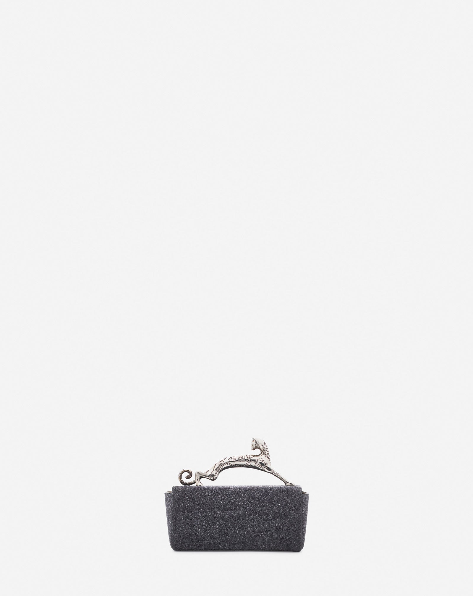 MICRO PENCIL CAT BAG IN SUEDE