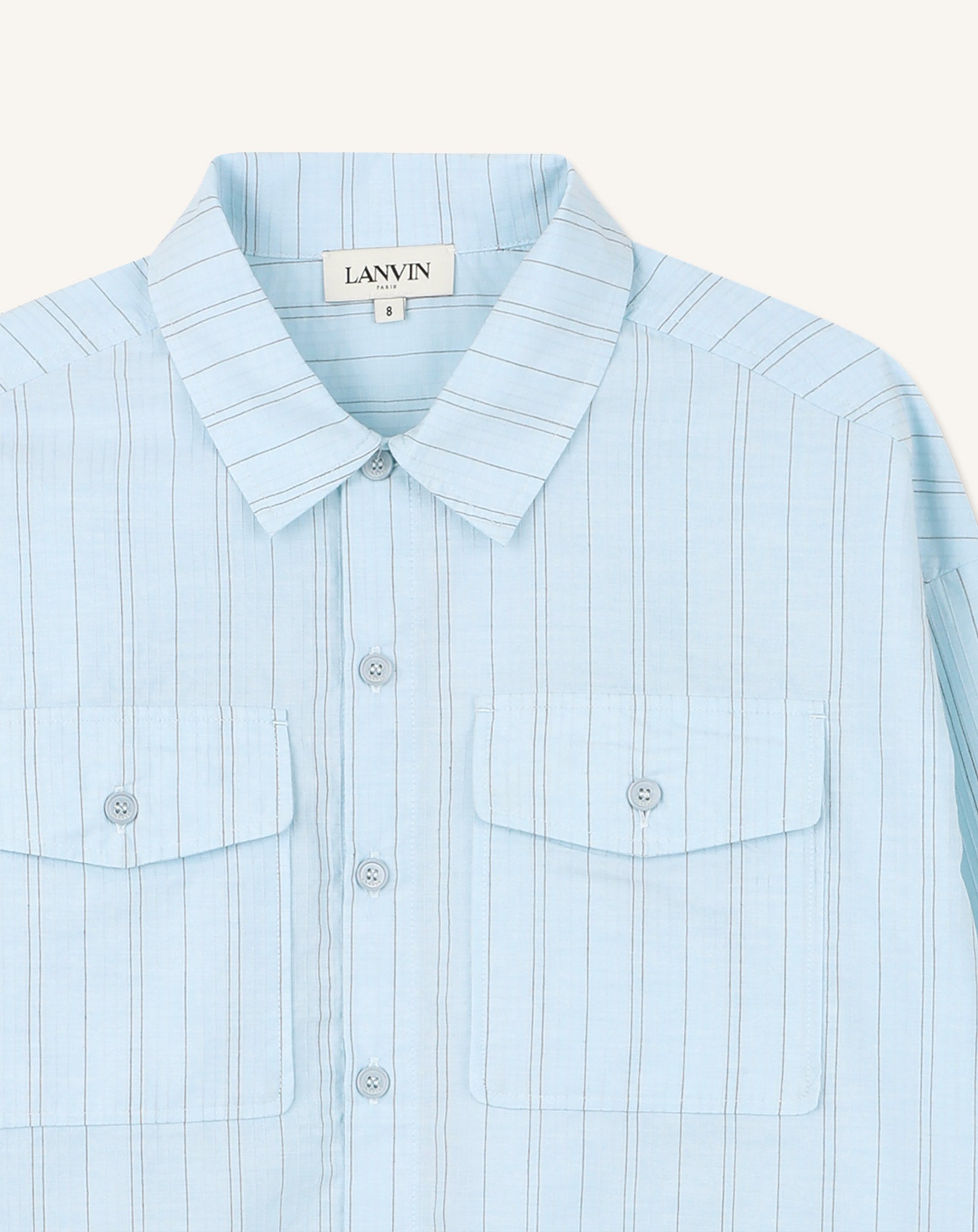 BLUE LONG-SLEEVED SHIRT