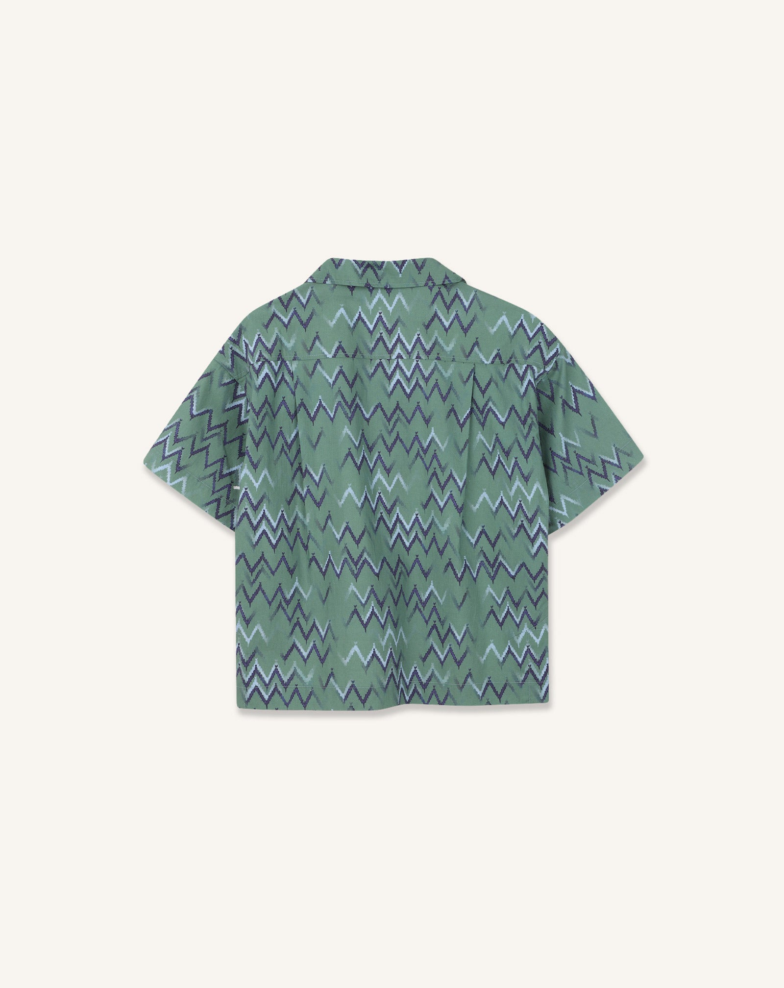 GREEN SHORT SLEEVE SHIRT