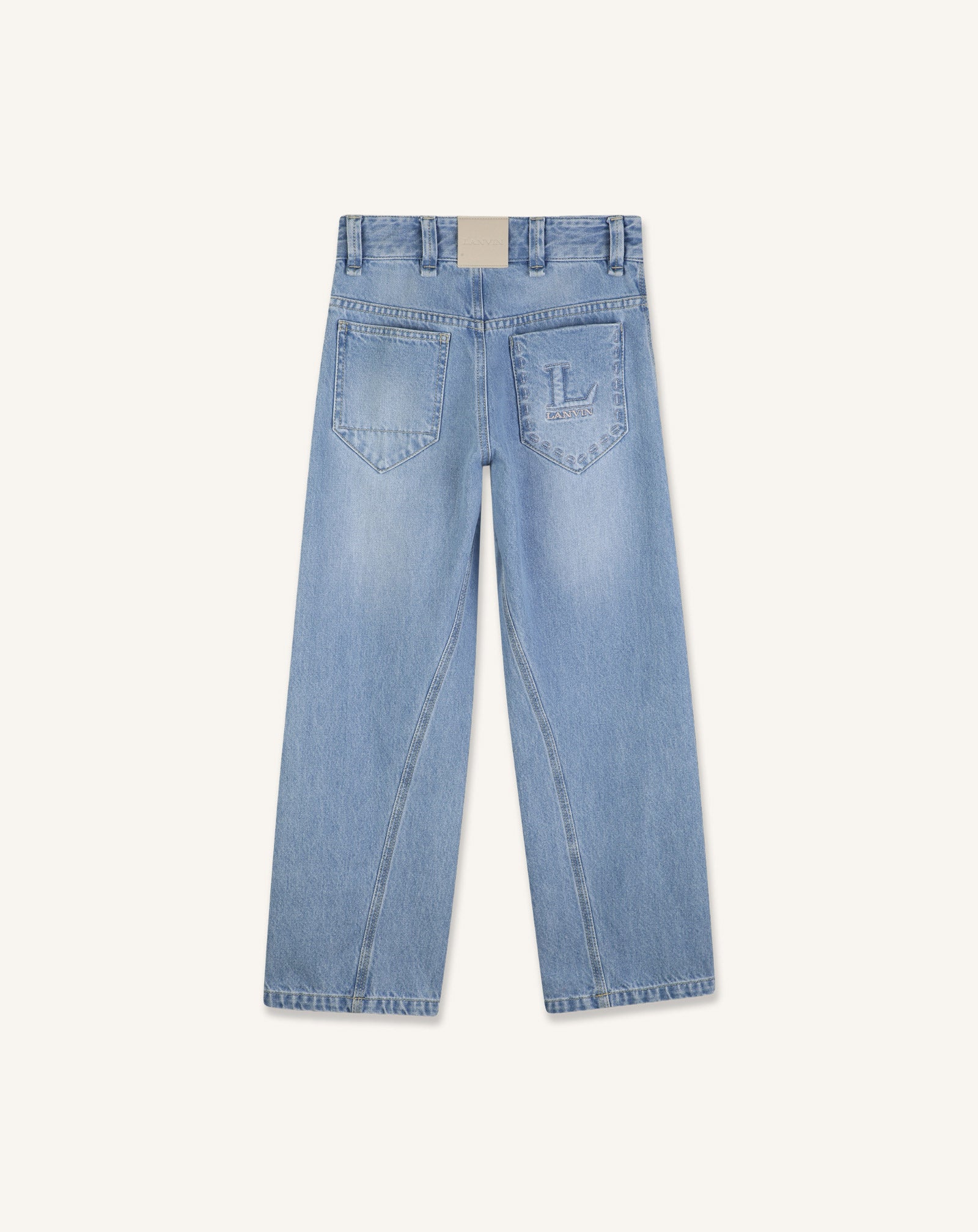BLUE DENIM TROUSERS