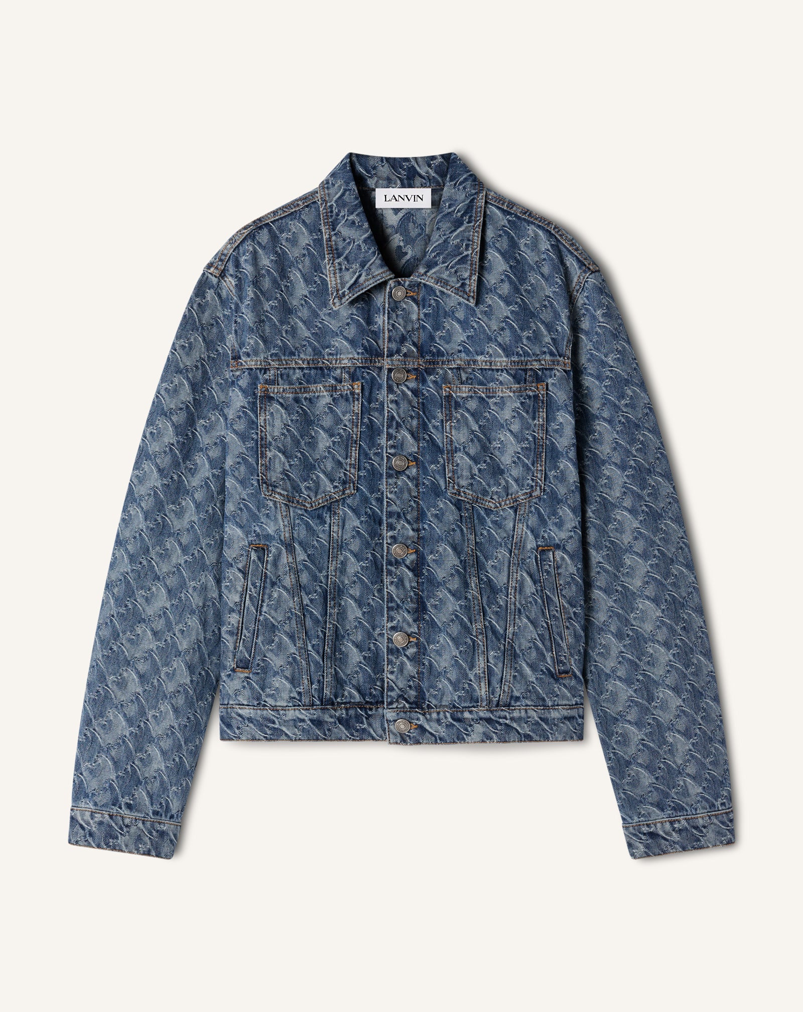 LUNAR YEAR JACQUARD DENIM JACKET