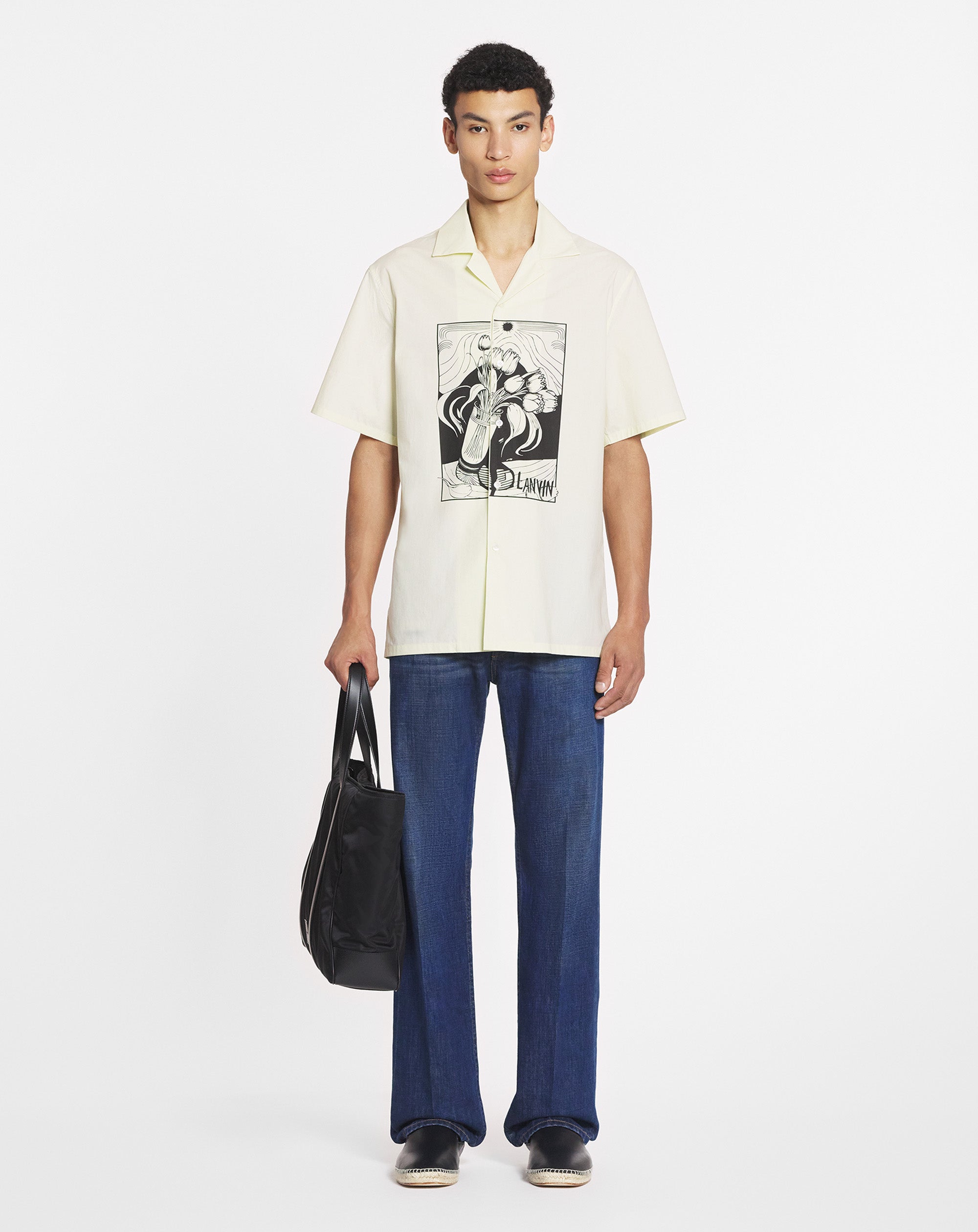 PRINTED COTTON SHIRT