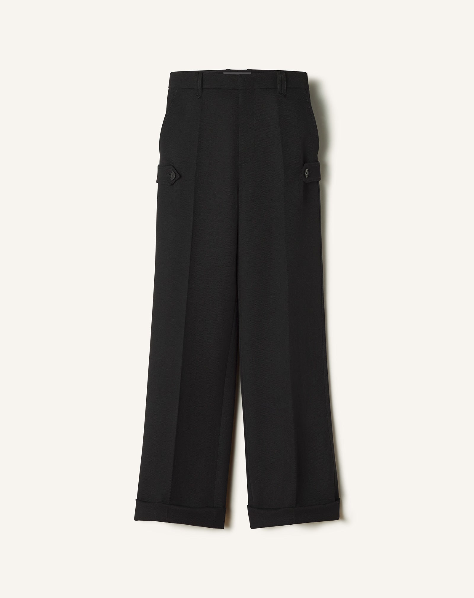 LIGHT WOOL CHINO PANTS