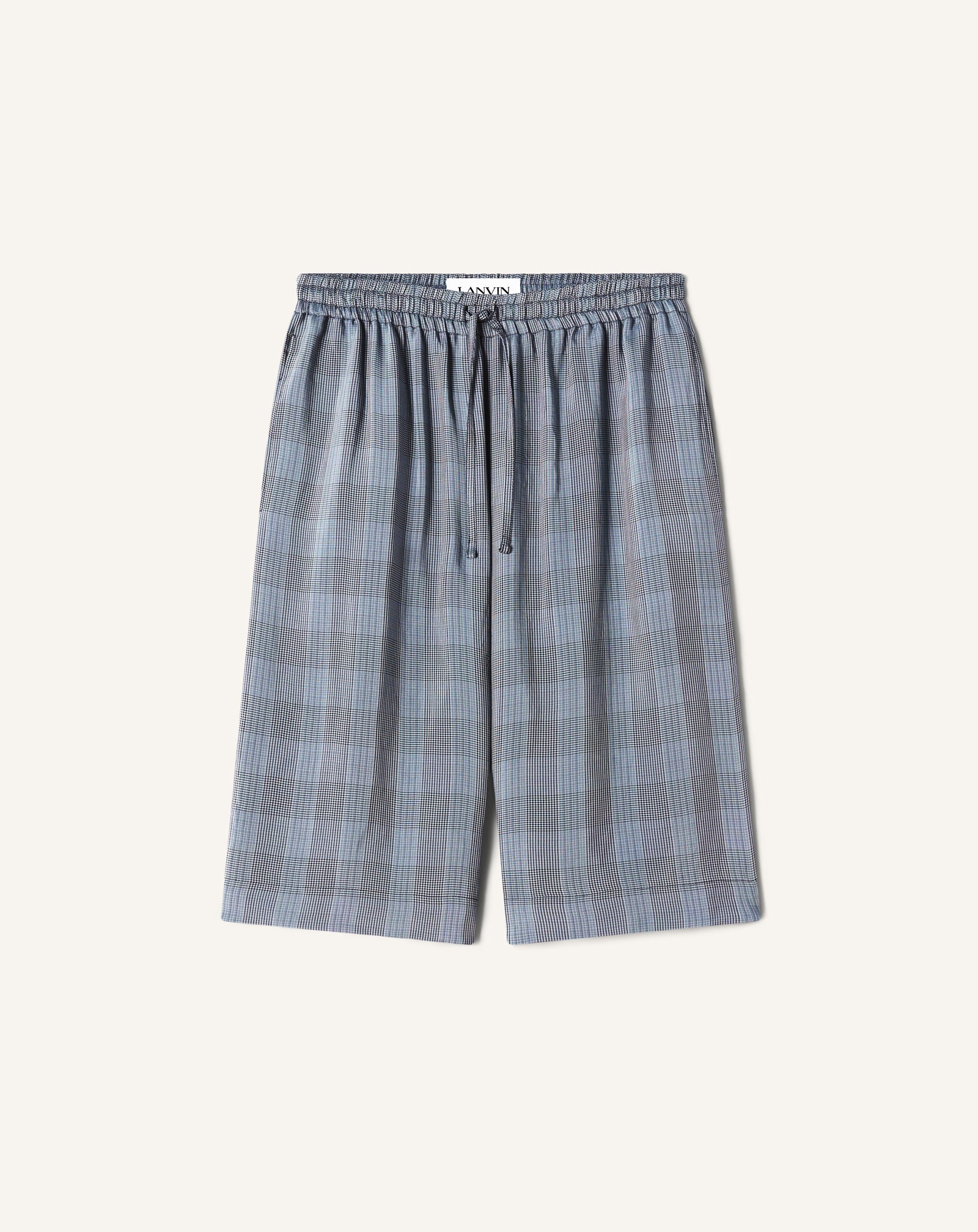 VISCOSE BERMUDA SHORTS