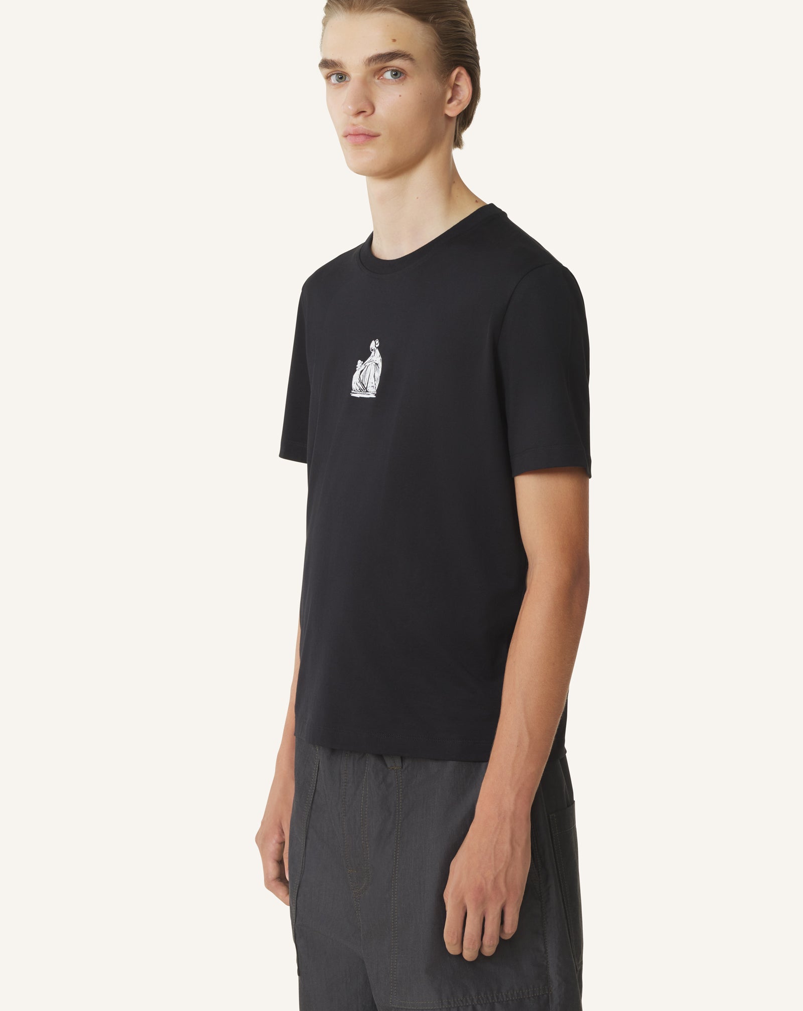 BLACK MOTHER AND CHILD T-SHIRT