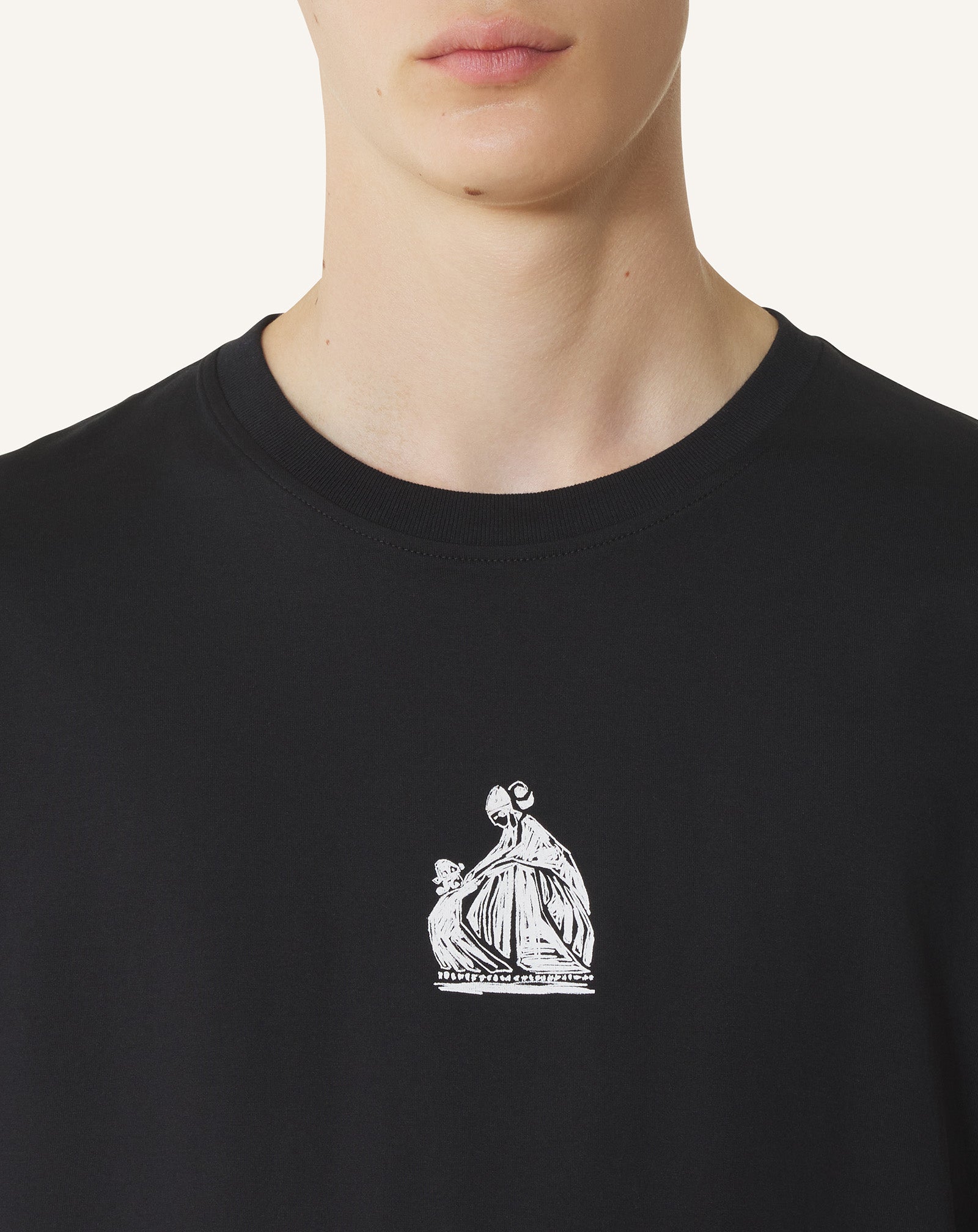 BLACK MOTHER AND CHILD T-SHIRT