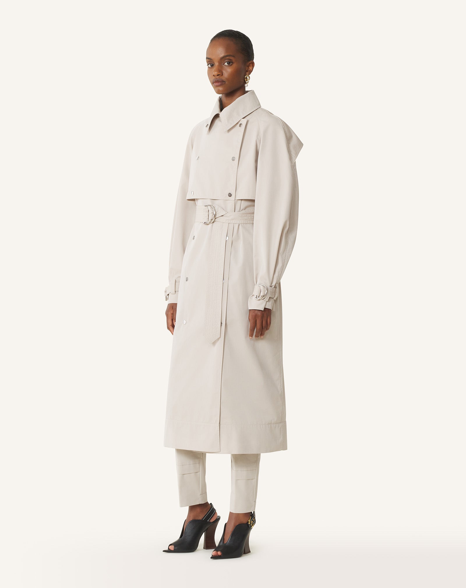 COTTON TRENCH COAT
