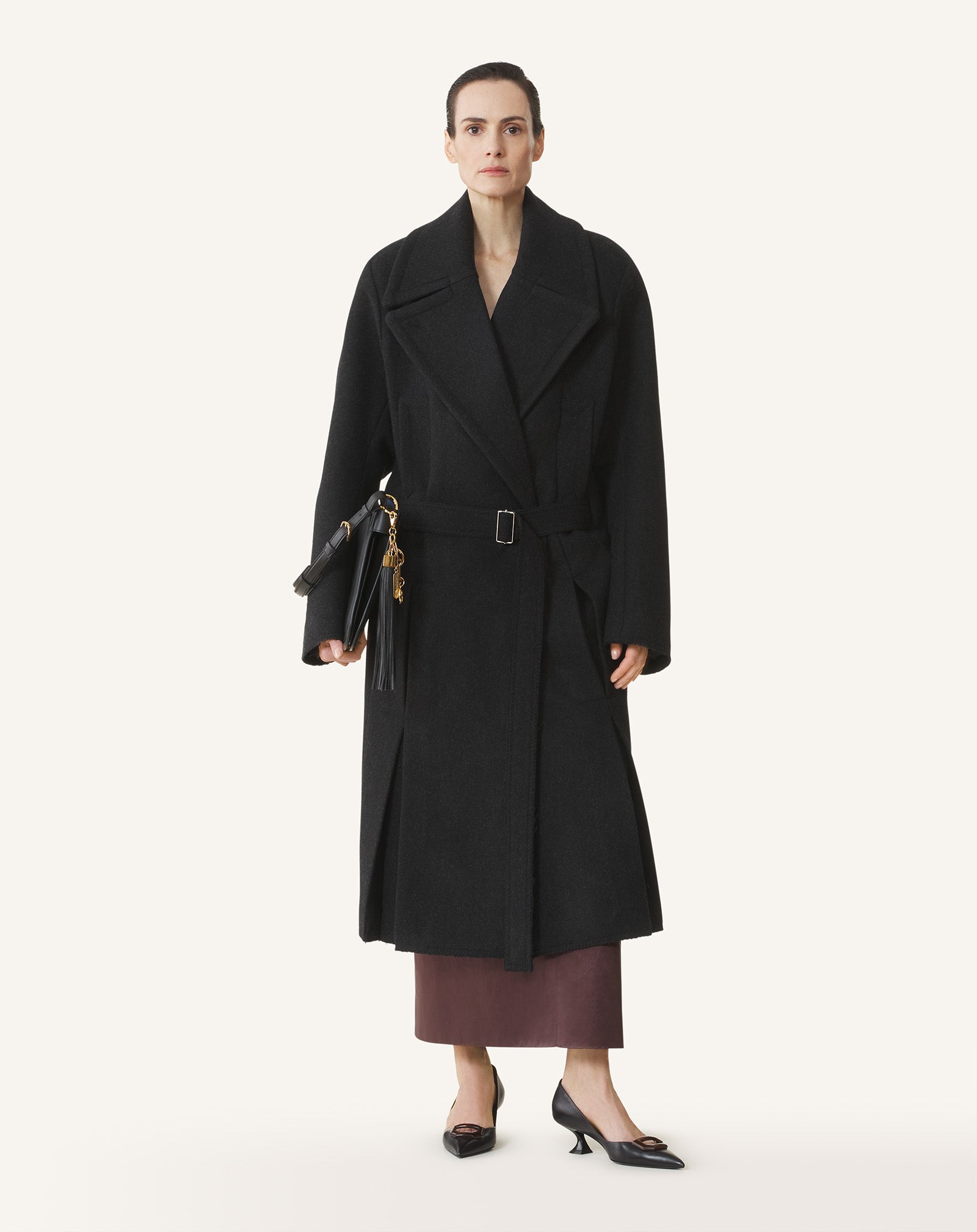 LONG WOOL PEACOAT