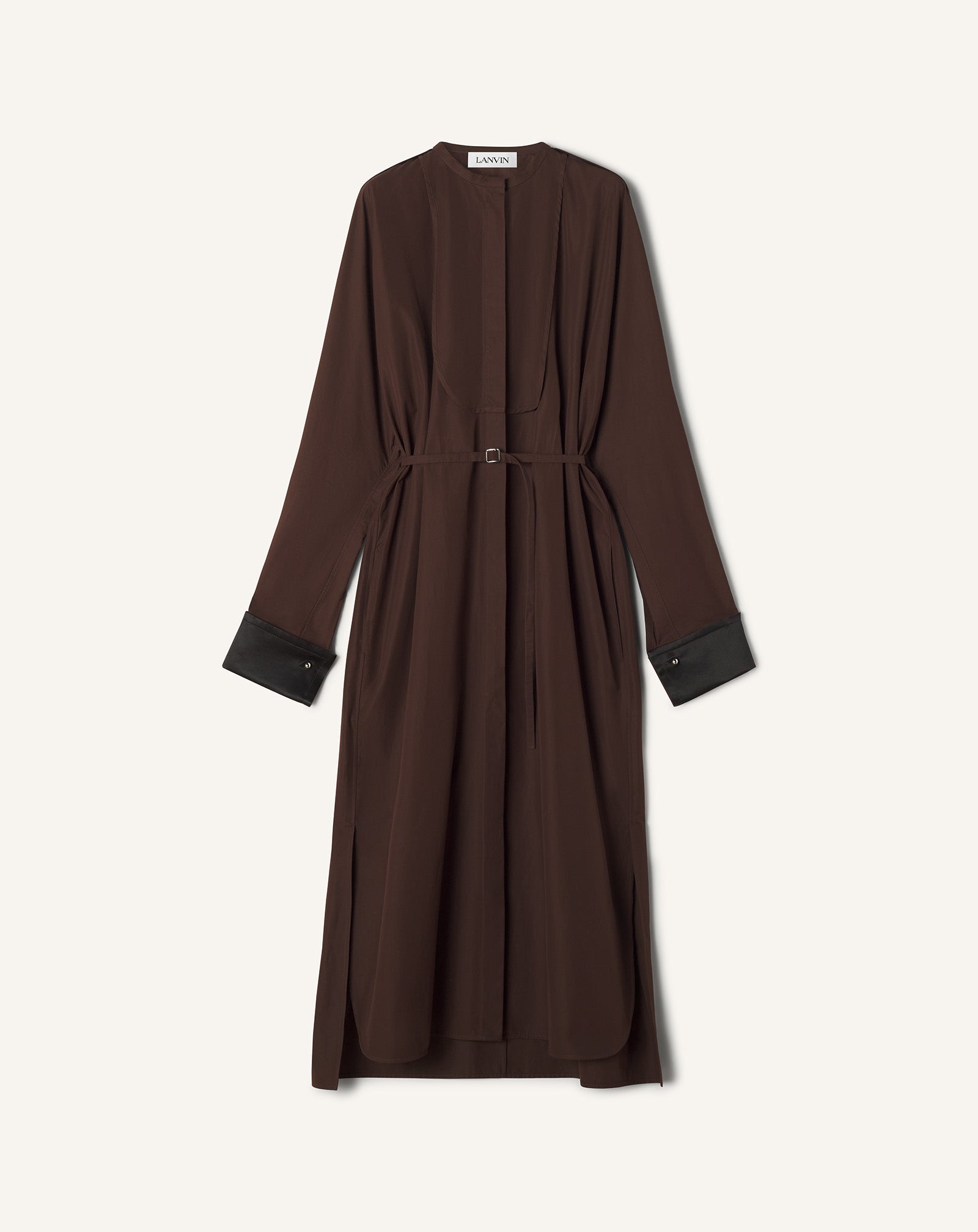 SHIRT DRESS IN COTTON POPELIN