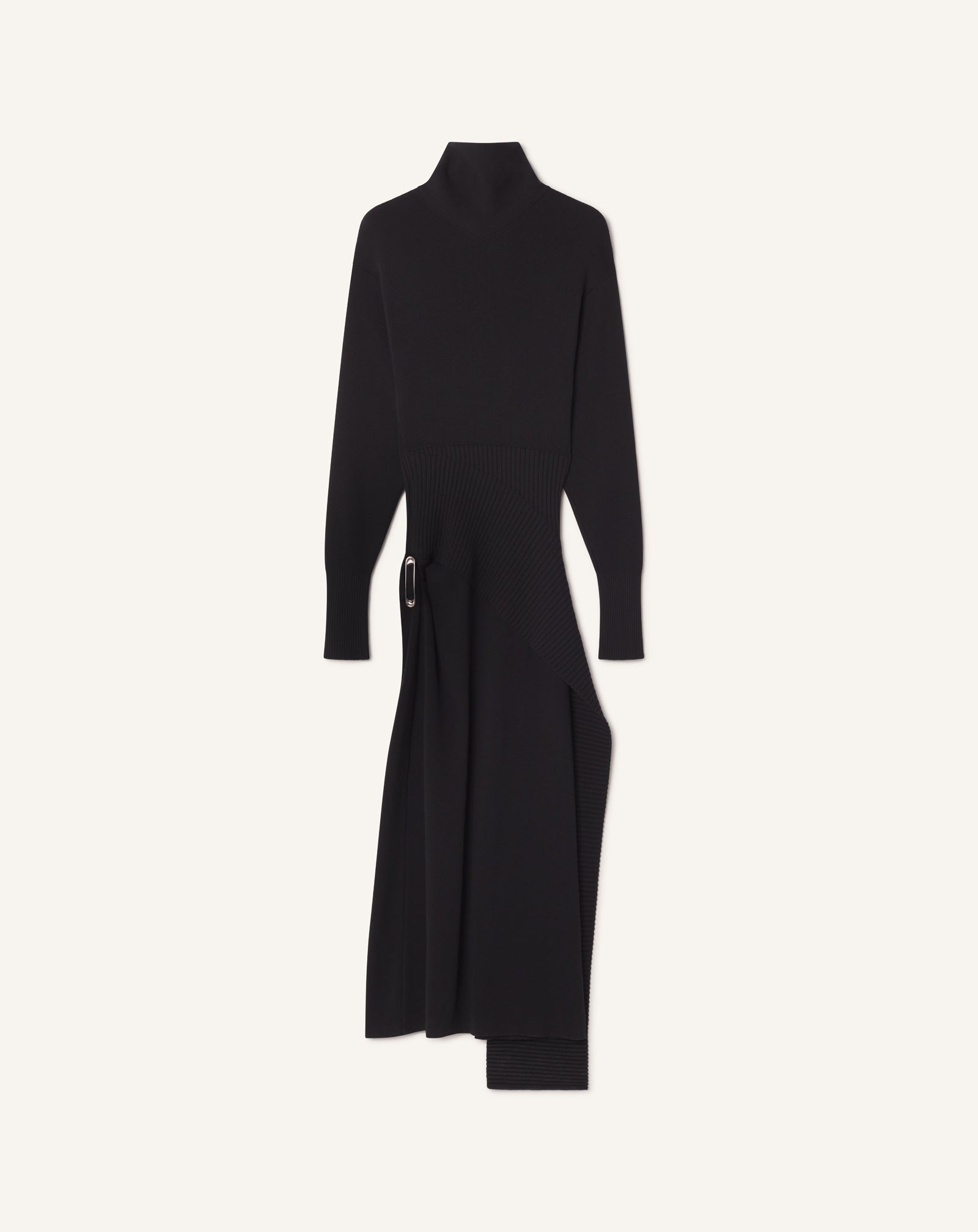 WOOL AND CASHMERE MIDI DRESS