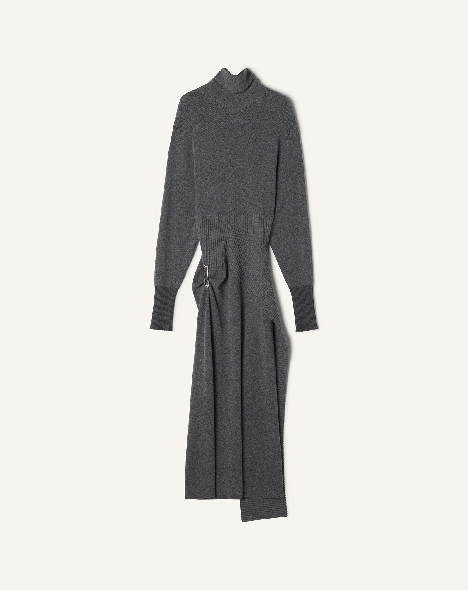 WOOL AND CASHMERE MIDI DRESS