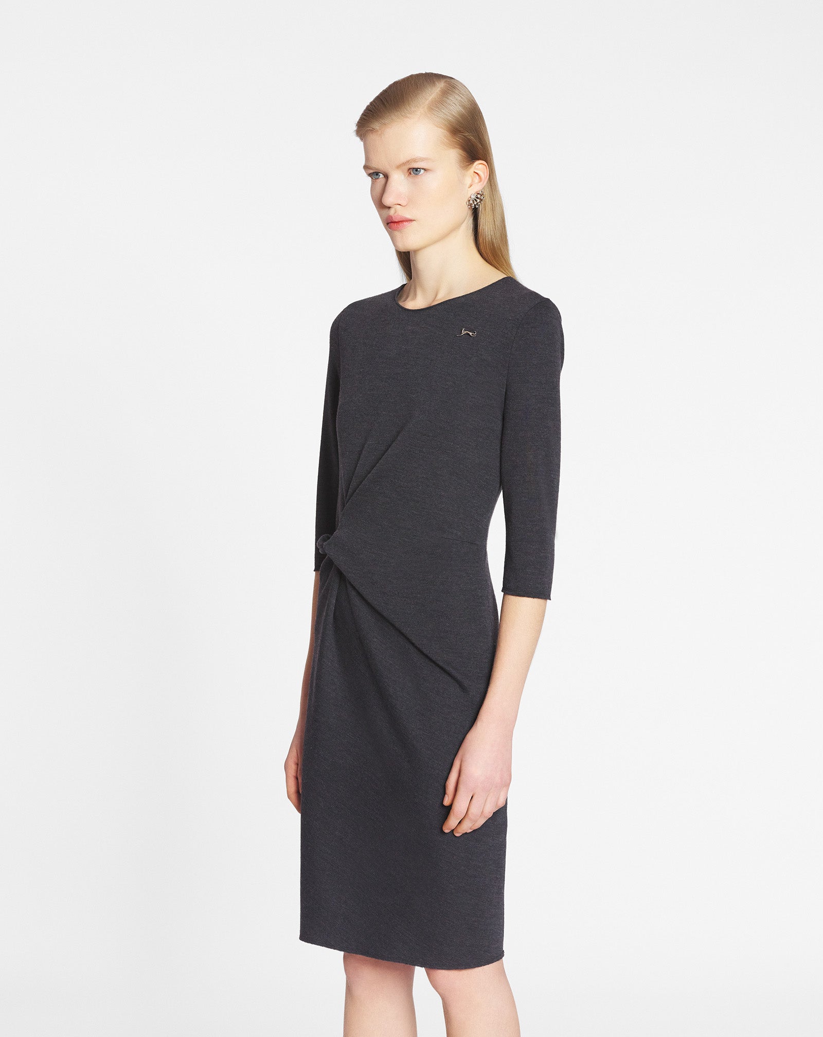 CAT PIN MID-LENGTH DRESS