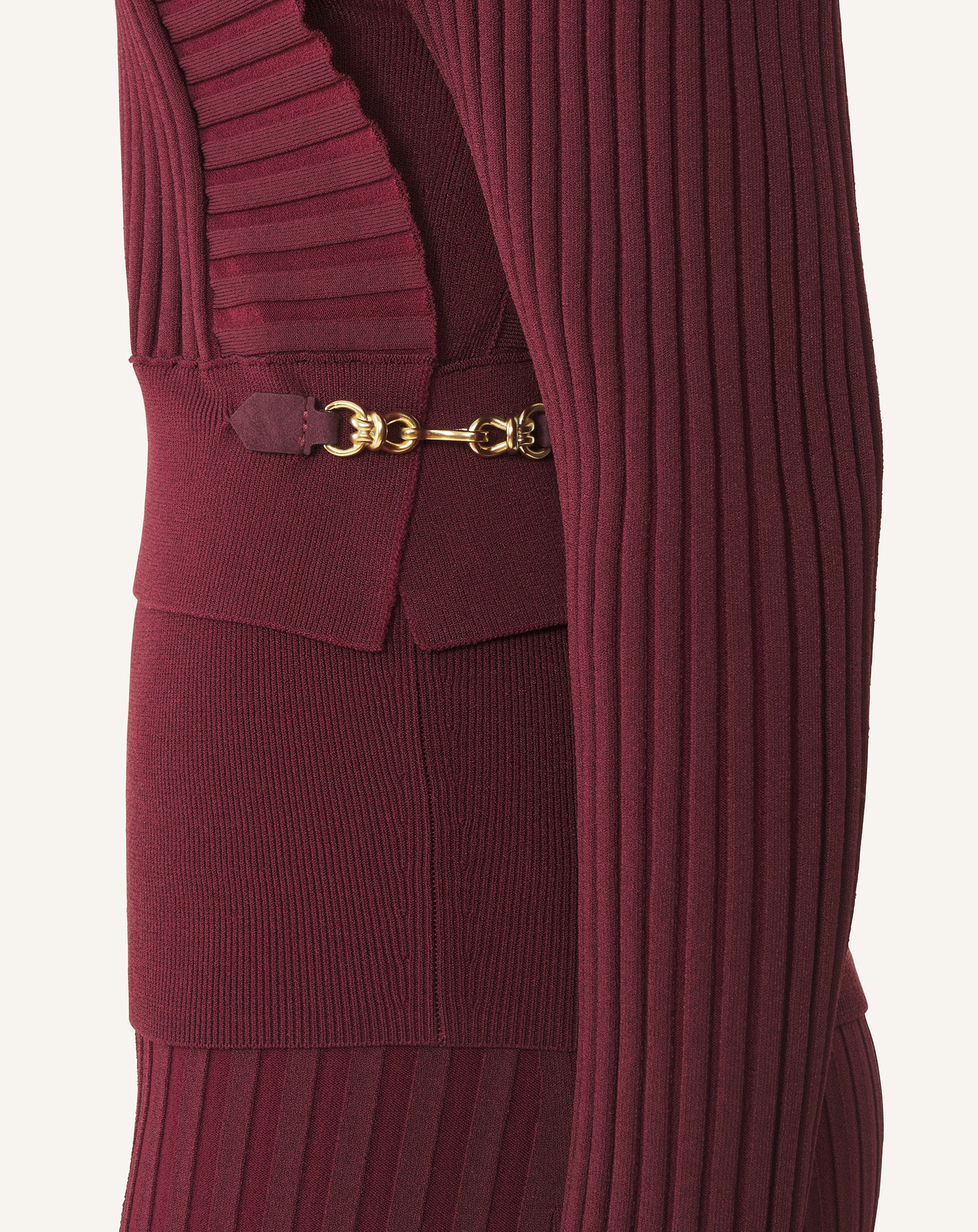 VISCOSE BIB SWEATER