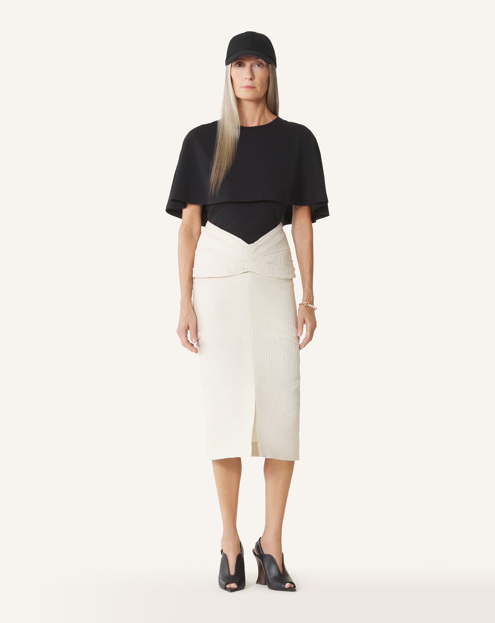 MIDI SKIRT IN JACQUARD