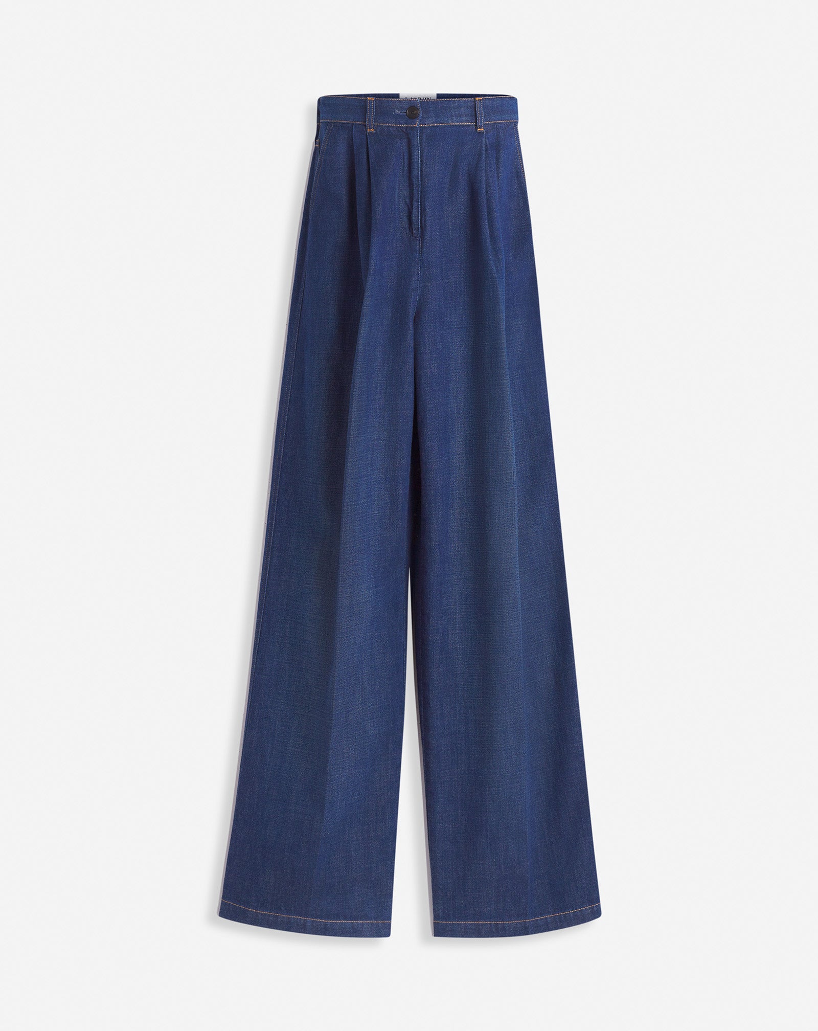 DARTED DENIM PANTS