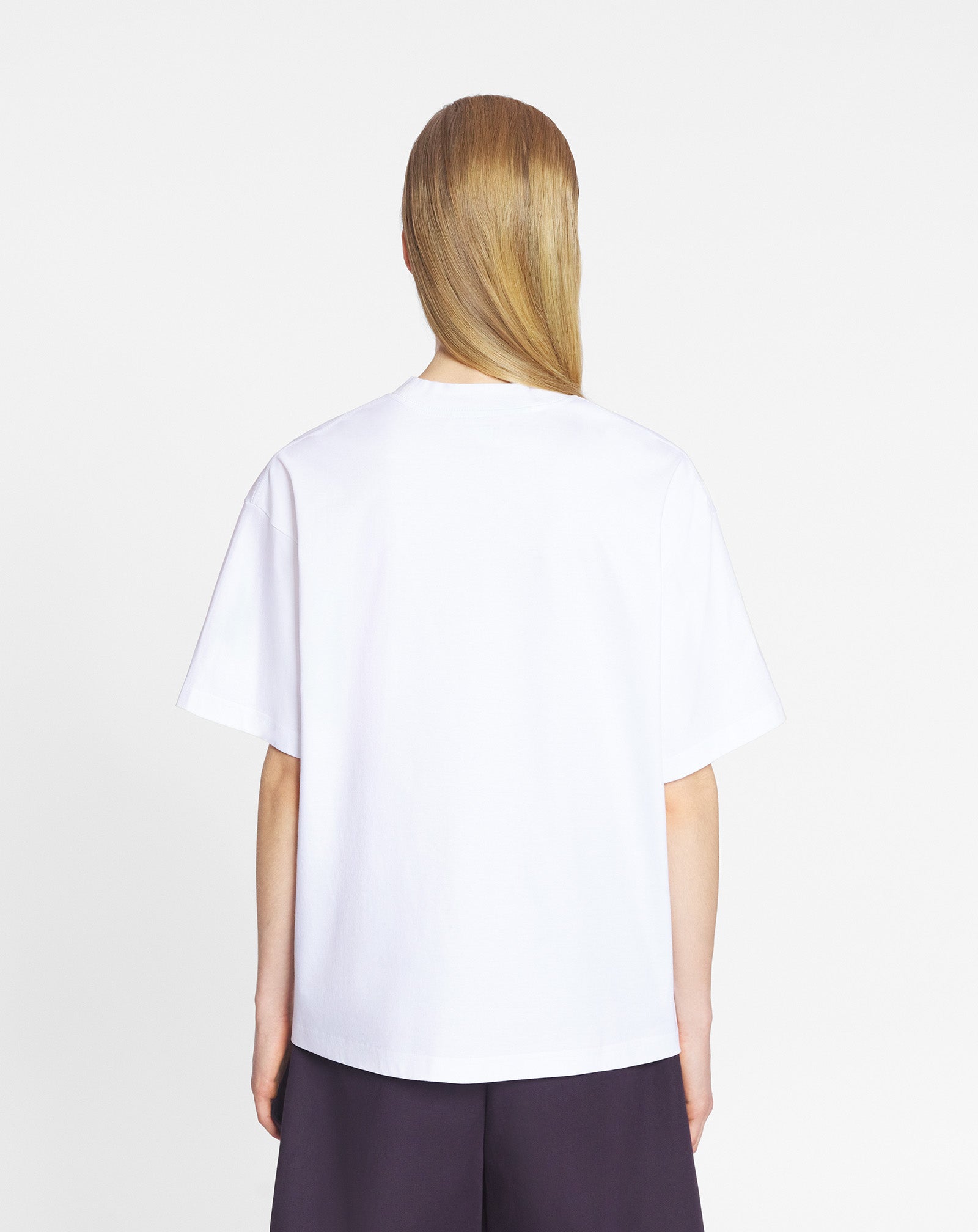 LANVIN EMBROIDERED T-SHIRT