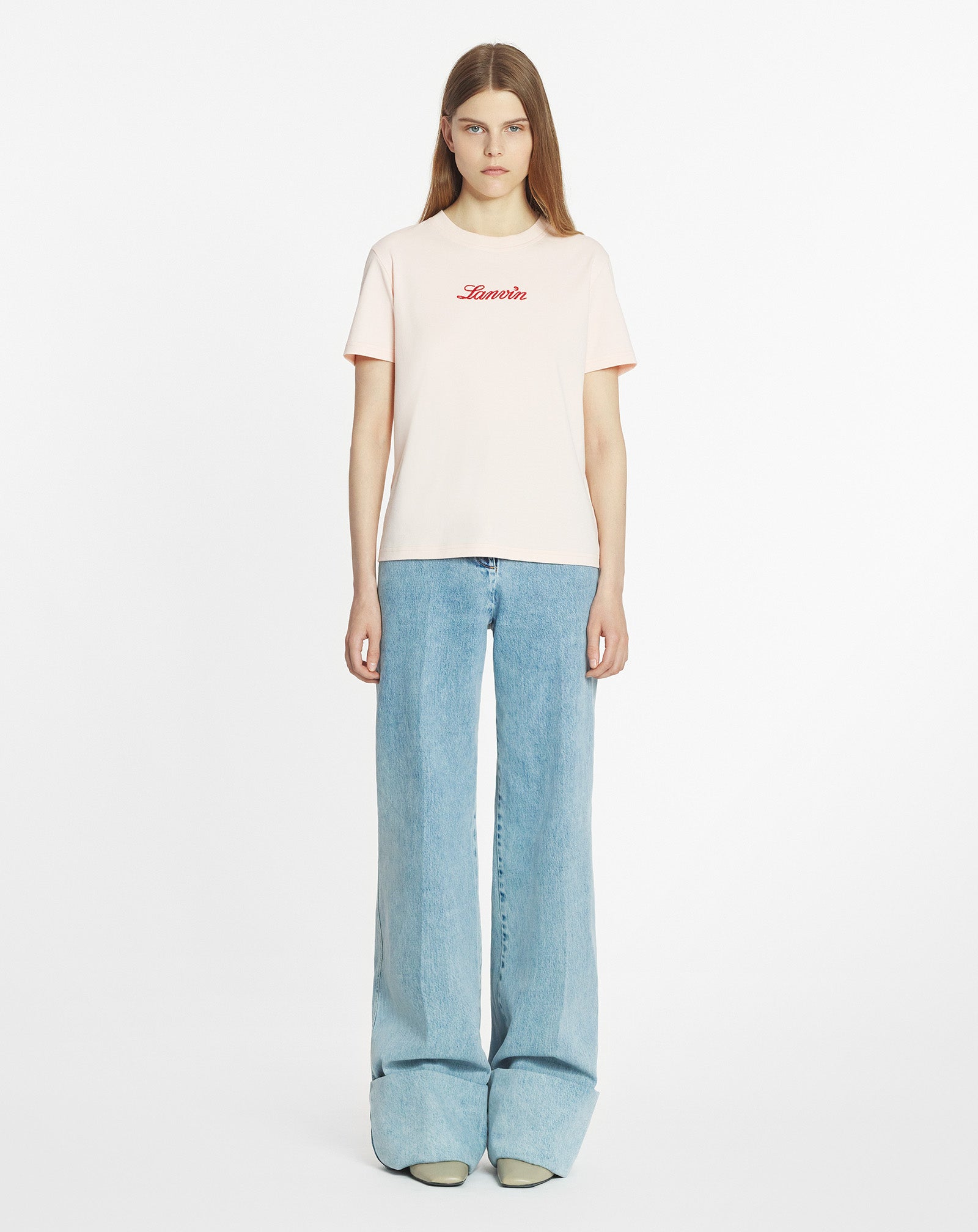 LANVIN EMBROIDERED T-SHIRT