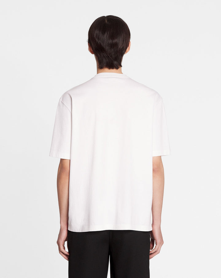 CLASSIC LANVIN PARIS EMBROIDERED T-SHIRT