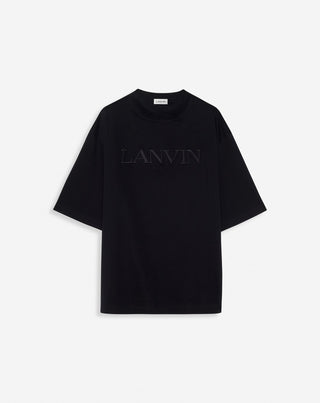 OVERSIZED LANVIN PARIS EMBROIDERED T-SHIRT